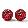 Transparent Resin Rhinestone Graduated Beads RESI-S314-10x12-05-1