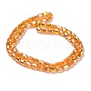 Electroplate Glass Beads Strands EGLA-D030-19D-2