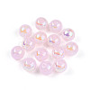 Electroplate Pearlized Glass Pearl Beads EGLA-T021-14C-09-1