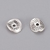 Tibetan Style Wavy Spacer Beads TIBEP-A11067-AS-FF-2