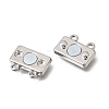 2-Strands Brass Magnetic Clasps KK-CBA9C94-01A-P-2