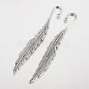 Tibetan Style Alloy Bookmark Findings PALLOY-K110-19AS-RS-2