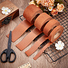 2M PVC Imitation Leather Ribbons SRIB-WH0011-126A-04-4