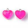 Transparent Resin Pendants RESI-R429-30E-1