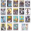 18Pcs 18 Style Printed Opaque Acrylic Pendants SACR-SC0001-24-1