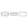 Preciosa® MAXIMA Crystal Sew-On Cups X-PRC-SF7-00030-235-G-5