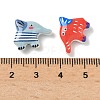 Spray Painted Alloy Beads FIND-Z109-01A-3