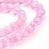 Spray Painted Crackle Glass Beads Strands CCG-Q001-6mm-02-1