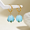 201 Stainless Steel Hoop Earrings GL2030-4-1