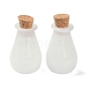 Glass Cork Bottles Ornament AJEW-O032-02J-1