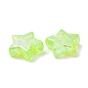 Eco-Friendly Transparent Acrylic Beads PL556-PW42-3