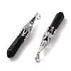 Natural Lava Rock Big Pointed Pendants G-G797-05P-12-3