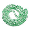 Baking Paint Crackle Glass Bead Strands CCG-S001-10mm-19-3