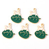 Alloy Enamel Pendants ENAM-N054-41-RS-1