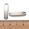 201 Stainless Steel Links Connector Charms STAS-P451-02A-P-3