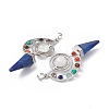 7 Chakra Natural Lapis Lazuli Big Pendants G-F733-02D-3