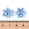 Handmade Porcelain Beads Strands PORC-N008-10B-4