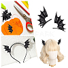 40Pcs 2 Style Demon Wing PU Leather Ornament Accessories FIND-GF0005-93C-5