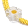 Adjustable Nylon Thread Braided Bead Bracelets BJEW-JB05959-01-2