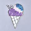 Computerized Embroidery Cloth Iron On Patches LS-FIND-T030-100-1