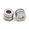 Tarnish Resistant 304 Stainless Steel Beads STAS-E039-8-2