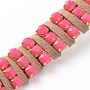 Chain Bracelets BJEW-JB04687-02-3