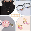 120Pcs 10 Sets Constellation Theme Golden Plated Alloy Charms FIND-PH0008-88-6