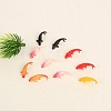 40Pcs 10 Styles PVC Imitation Fish Display Decorations DIY-CN0003-64-6