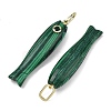 Synthetic Malachite Carved Pendants GG-CBA8D06-01G-04-2