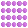 20Pcs Round Silicone Focal Beads SIL-SZ0003-20A-1