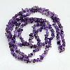 Natural Amethyst Beads Strands X-G-D283-3x5-7-2