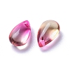 Transparent Glass Charms X-GLAA-O017-01-3