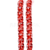 Transparent Glass Beads Strands LAMP-L078-010B-1