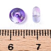 Electroplate Transparent Colours Rainbow Glass Seed Beads SEED-T007-03C-3