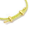 Adjustable Polyester Cord Braided Bracelets BJEW-Z085-01G-15-3
