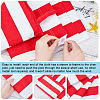 Canvas Cloth Beach Lounge Chair Cover with Pillows AJEW-WH0342-54A-3