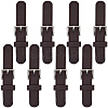 8 Pairs PU Leather Toggle Buckles DIY-GF0012-96A-1