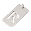 304 Stainless Steel Pendants LS-STAS-M115-01P-R-2