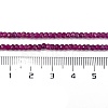 Natural Ruby Beads Strands G-L597-B01-01-5