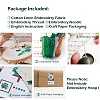 Flower Pattern DIY Embroidery Kit DIY-P077-025-2