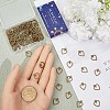 100Pcs Tibetan Style Alloy Charms FIND-SC0012-39AB-3