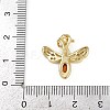 Brass Micro Pave Cubic Zirconia Pendants KK-D409-37G-B-3