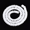 Opaque Spray Painted Glass Beads GLAA-ZX008-4mm-18G-1