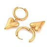 304 Stainless Steel Hoop Earrings for Women EJEW-Z057-14G-01-2