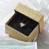304 Stainless Steel Crystal Rhinestone Pendant Cable Chain Necklaces for Women NJEW-C062-01A-G-3