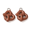 Afternoon Tea Alloy Enamel Pendants AL-CBA3252-03P-B-1