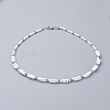 (Jewelry Parties Factory Sale)Glass Seed Beaded Necklaces NJEW-JN02596-04-1