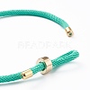 Braided Nylon Cord Bracelet Making MAK-A017-D01-09G-3