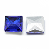 Pointed Back Glass Rhinestone Cabochons RGLA-T027-8x8mm-11-2