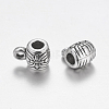Tibetan Silver Barrel Hangers X-AB698-2